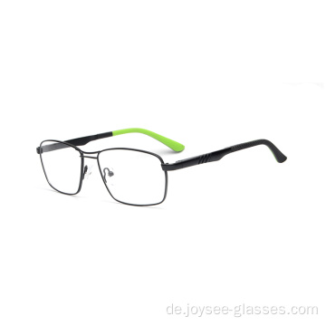 Metall hochwertiges Material Viele Farben männlicher optischer Rahmen Brillen